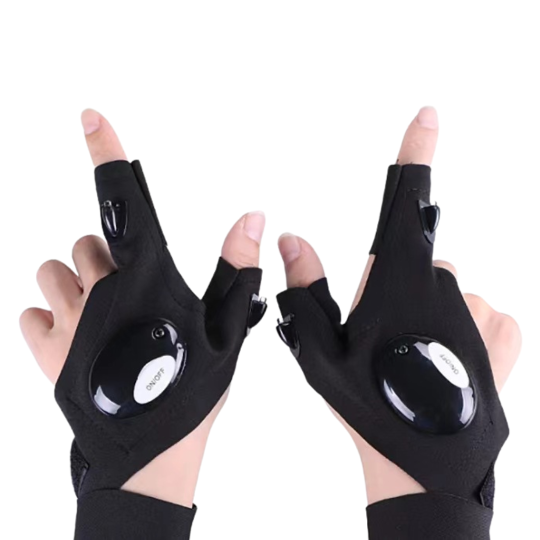 Vattentäta LED-handskar bild 1