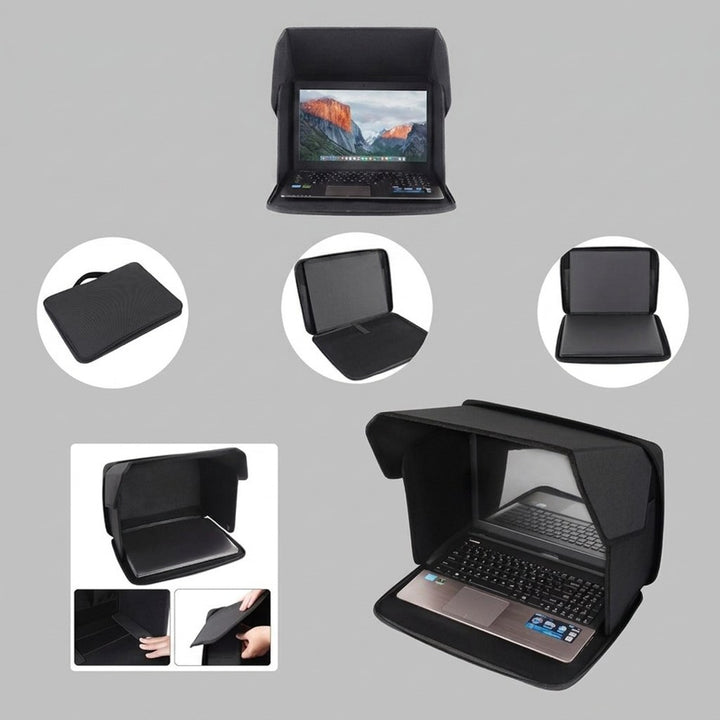 Installationsguide för laptopväskans solskydd
