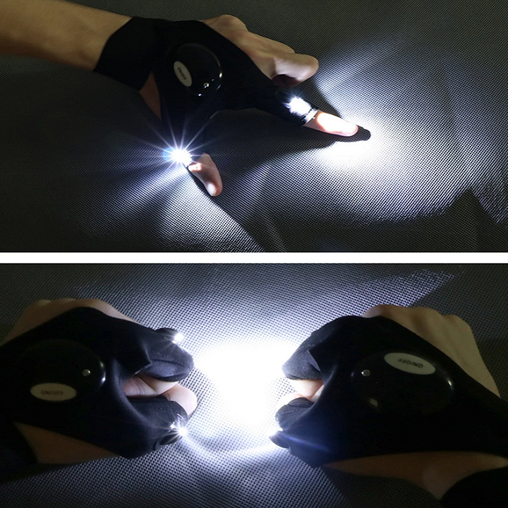 Vattentäta LED-handskar bild 4